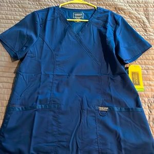 Galaxy Blue Cherokee Scrub top